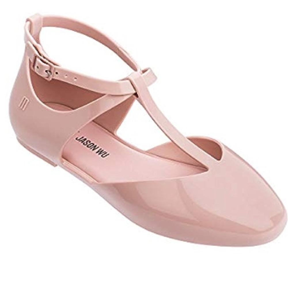 ISO DO NOT BUY Melissa Jason Wu Penelope shoes blush pale pink or black size 9